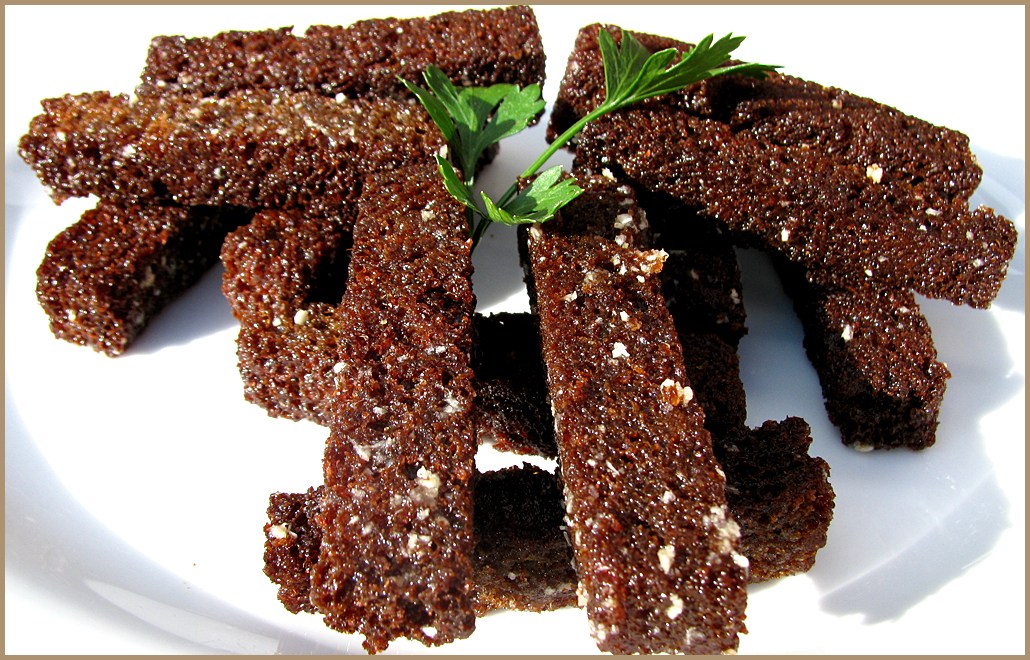 Чесночные гренки